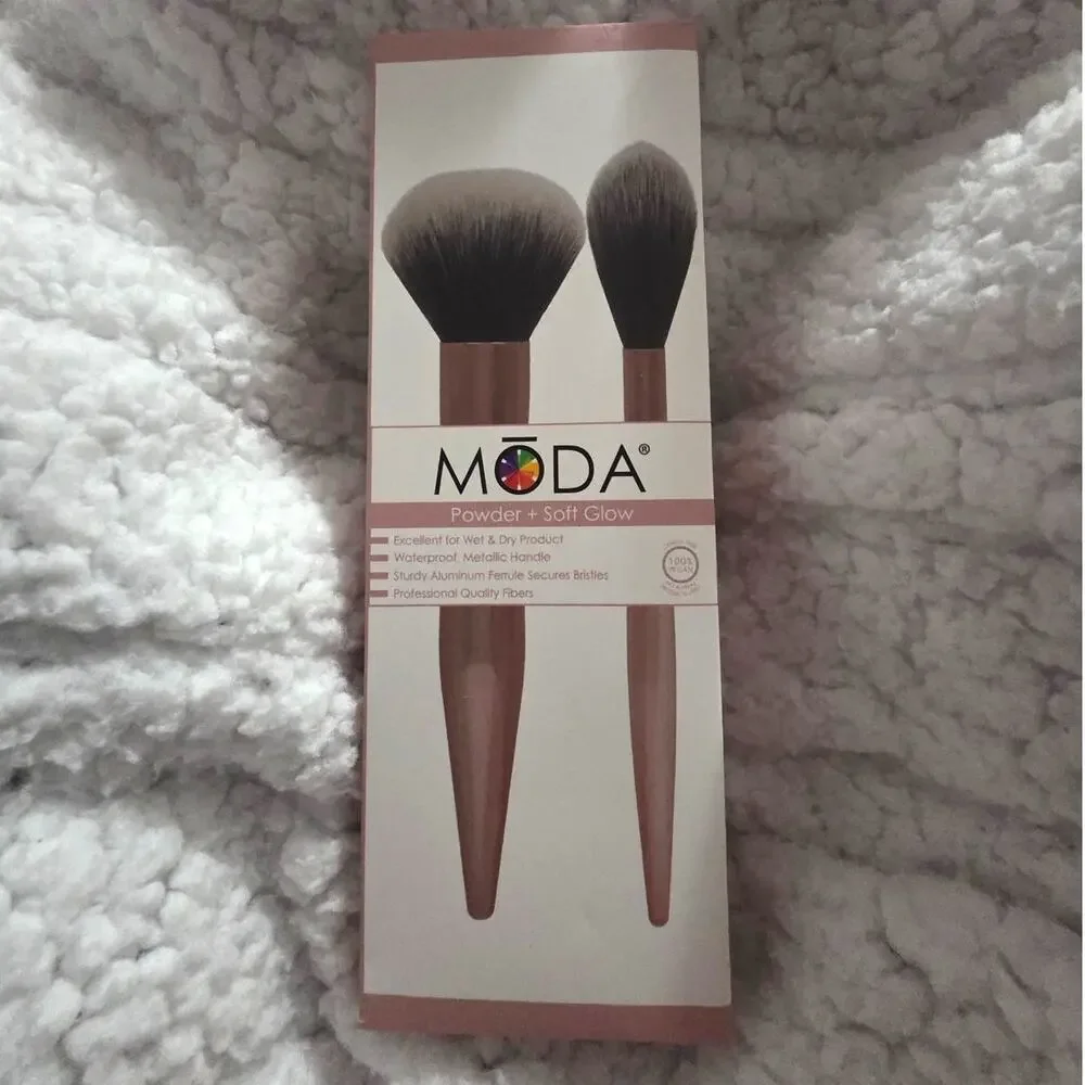 Moda Powder + Soft Glow Brush Set - NEW